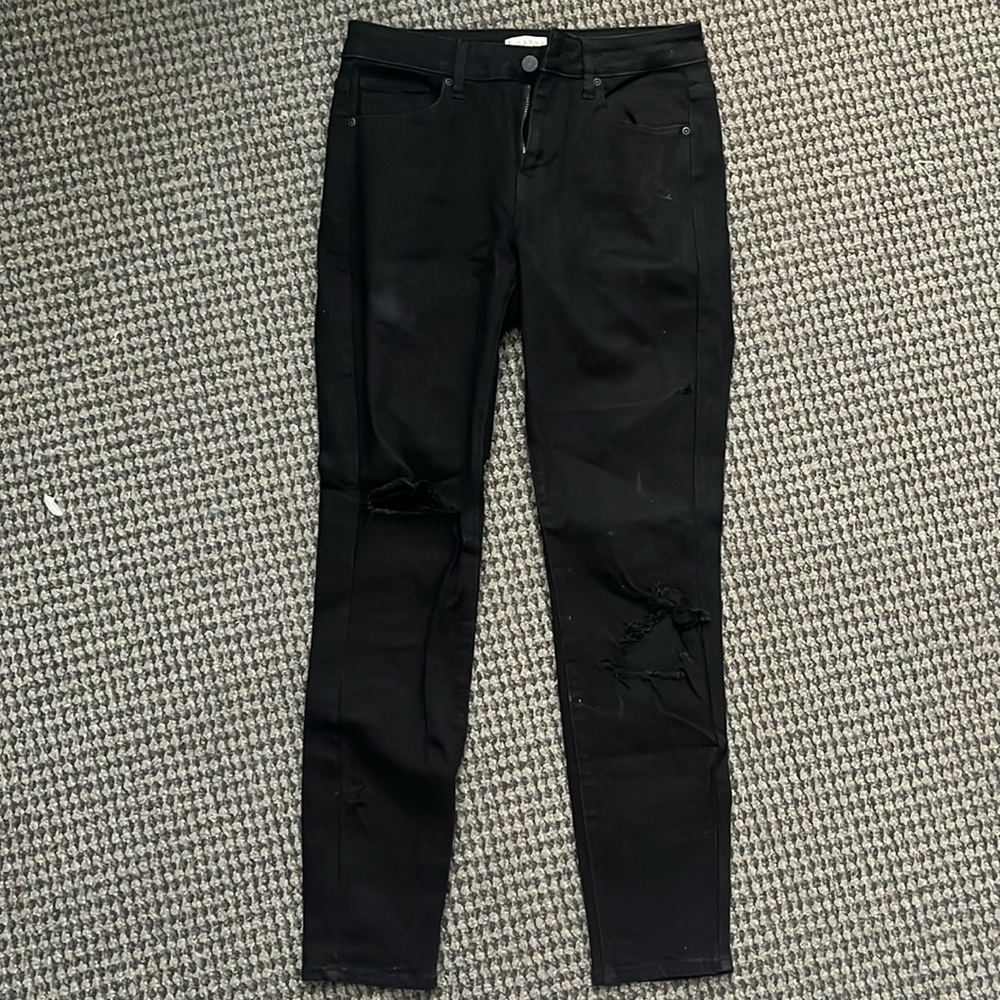 Black Harper heritage skinny mid rise jean